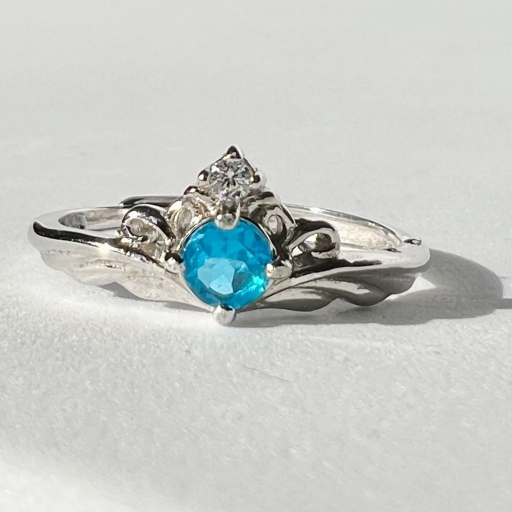 🆕鮮やかな水色の推し概念リング②