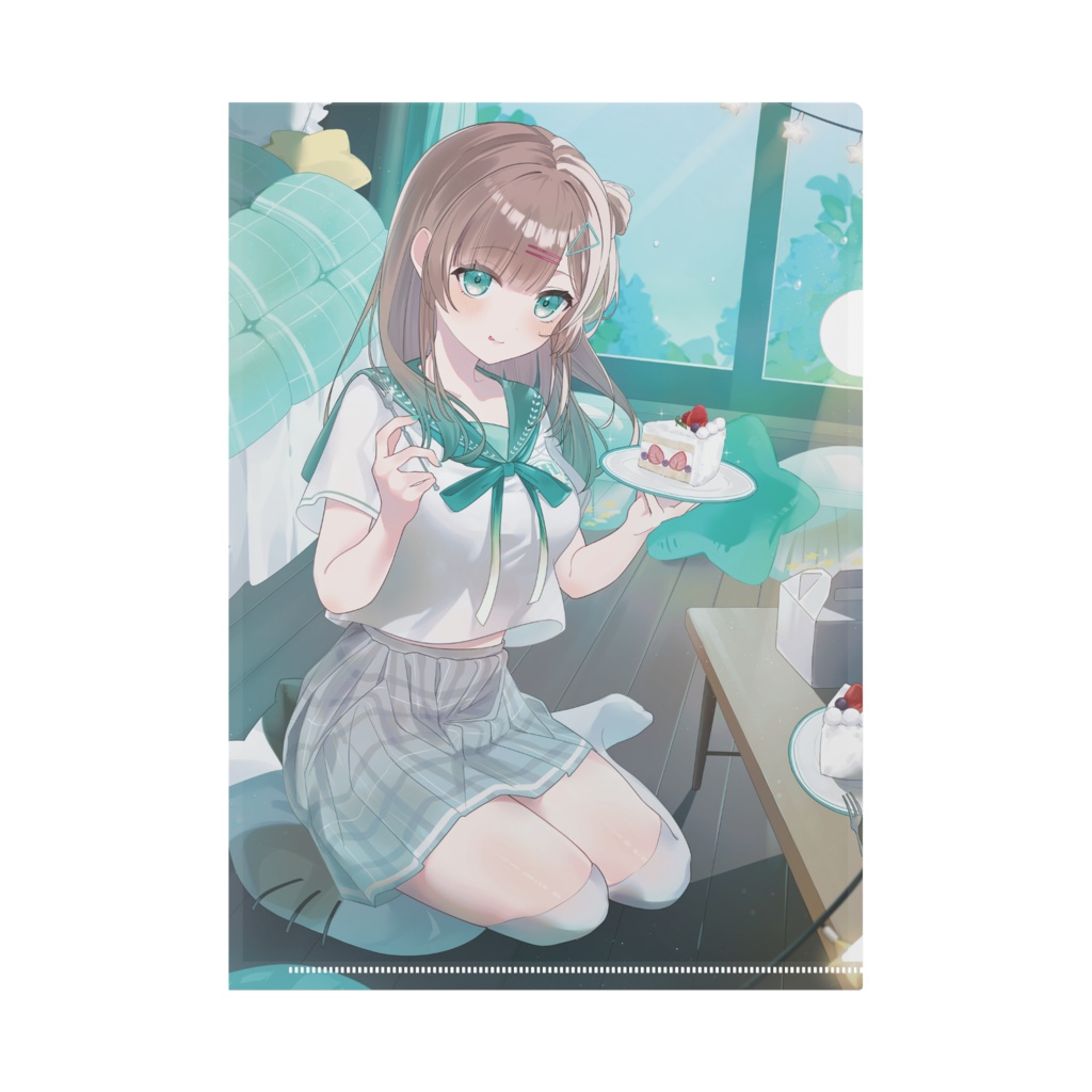 【星乃みやこ生誕祭2024】デジタルサイン入りクリアファイル