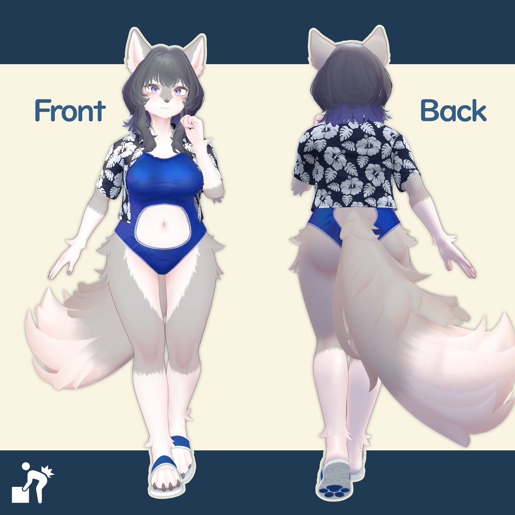 【無料アイテム有】うるふだ専用 夏の水着スタイル
