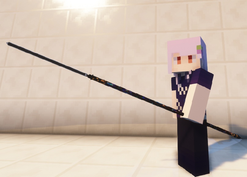 【Minecraft 1.12.2】武器追加Mod 槍:日本号【無料】