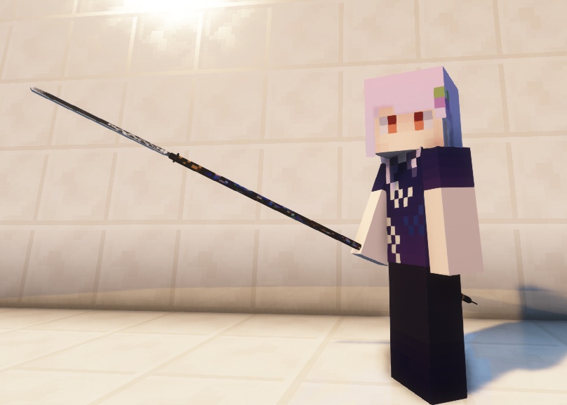 【Minecraft 1.12.2】武器追加Mod 槍:日本号【無料】