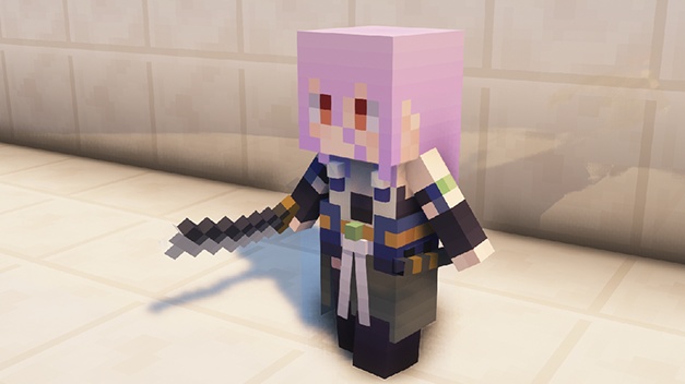 【Minecraft 1.12.2,1.16.5~】littleMaidMobマルチモデル・千子村正ver.0.1.0