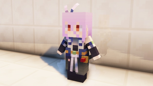 【Minecraft 1.12.2,1.16.5~】littleMaidMobマルチモデル・千子村正ver.0.1.0