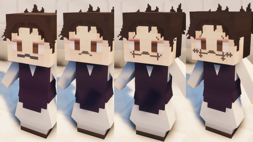 【Minecraft 1.12.2,1.16.5~】littleMaidMobマルチモデル・脹相ver.0.2.1