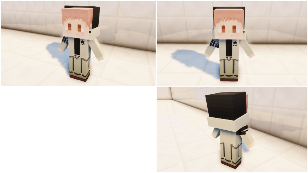 【littleMaidMob】呪術廻戦 着せ替え衣装セット-ver.1.0.0【Minecraft 1.12.2,1.16.5~】