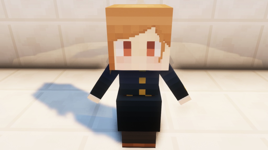 【Minecraft 1.12.2,1.16.5~】littleMaidMobマルチモデル・釘崎野薔薇ver.0.2.1