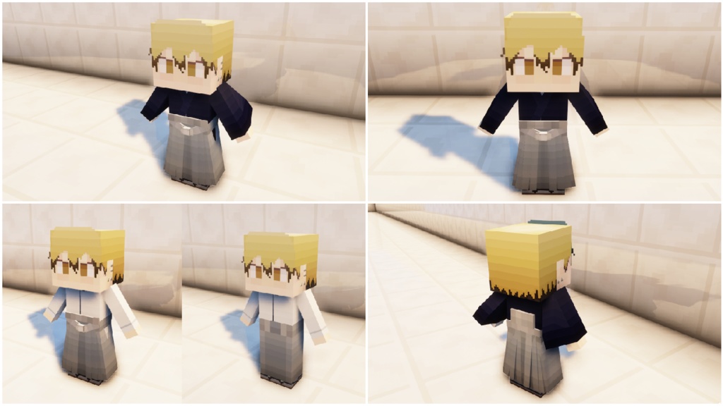 【littleMaidMob】呪術廻戦 マルチモデルセット-ver.1.1.0【Minecraft 1.12.2,1.16.5~】