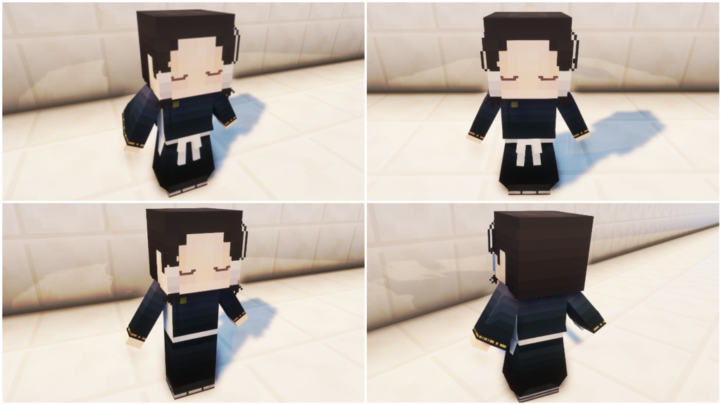 【littleMaidMob】呪術廻戦 マルチモデルセット-ver.1.1.0【Minecraft 1.12.2,1.16.5~】