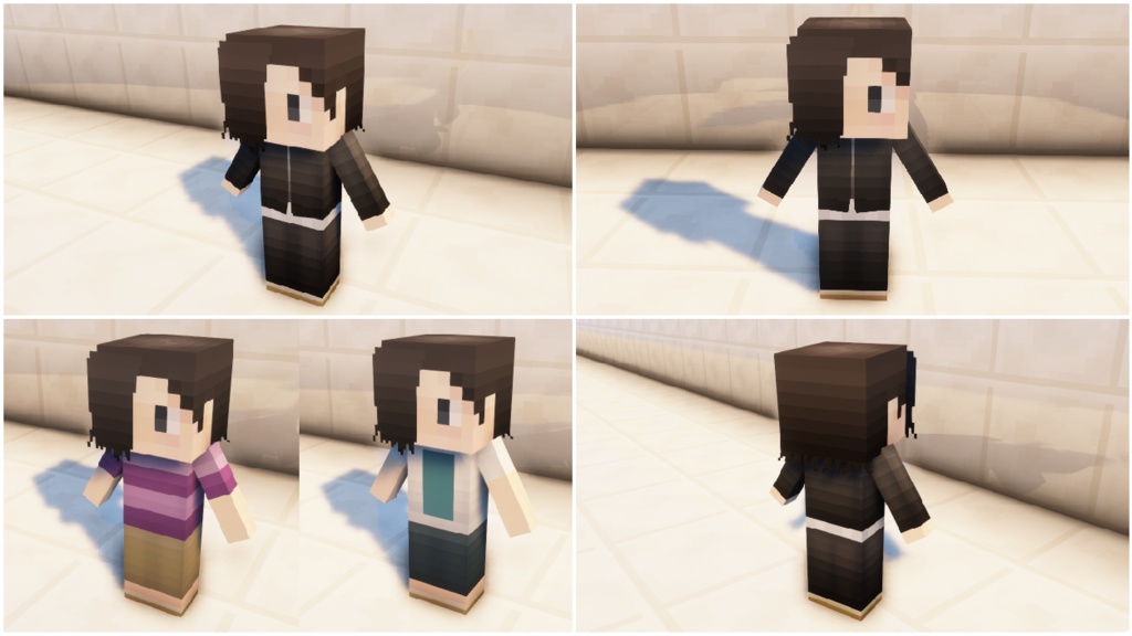 【littleMaidMob】呪術廻戦 マルチモデルセット-ver.1.1.0【Minecraft 1.12.2,1.16.5~】