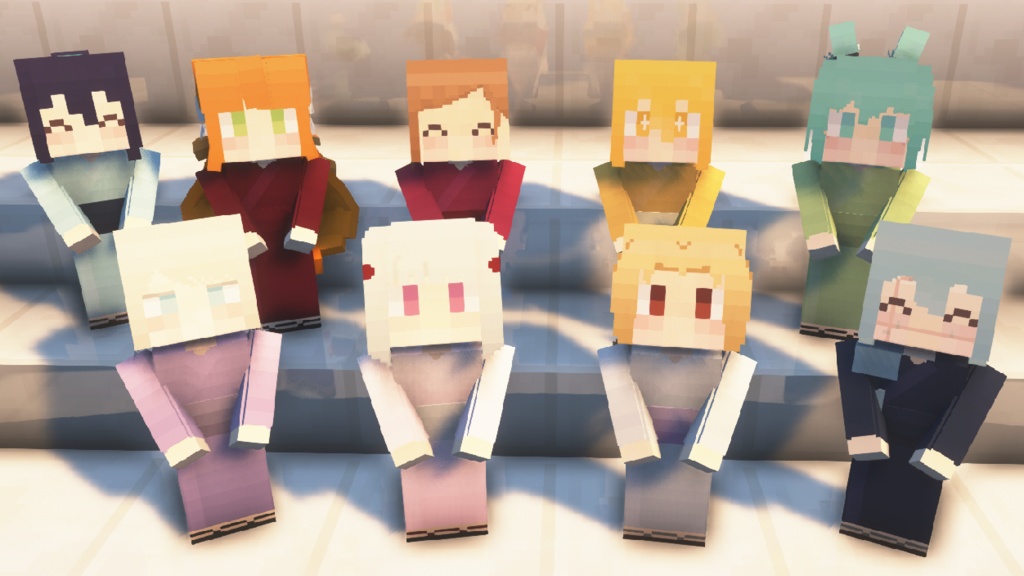 【littleMaidMob】着せ替え衣装セット-ver.1.1.0【Minecraft 1.12.2,1.16.5~】