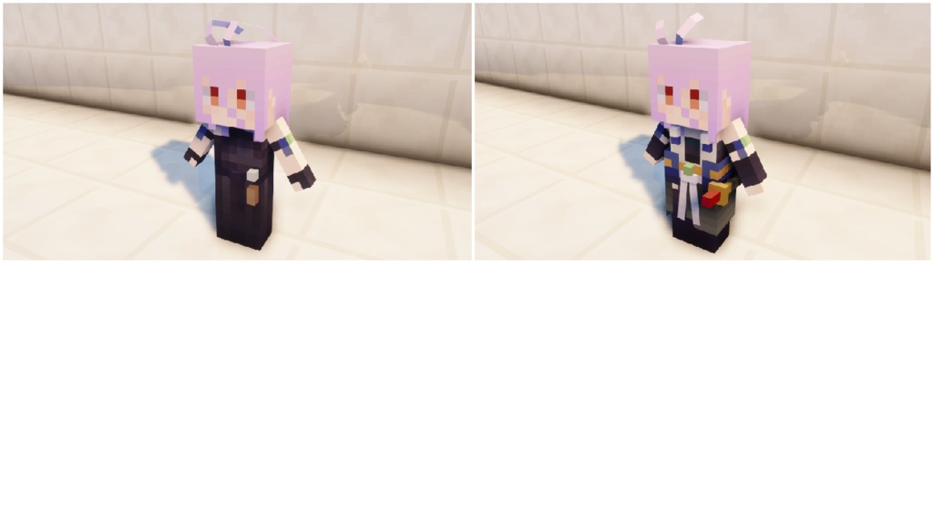 【littleMaidMob】刀剣乱舞 マルチモデルセット-ver.1.1.0【Minecraft 1.12.2,1.16.5~】