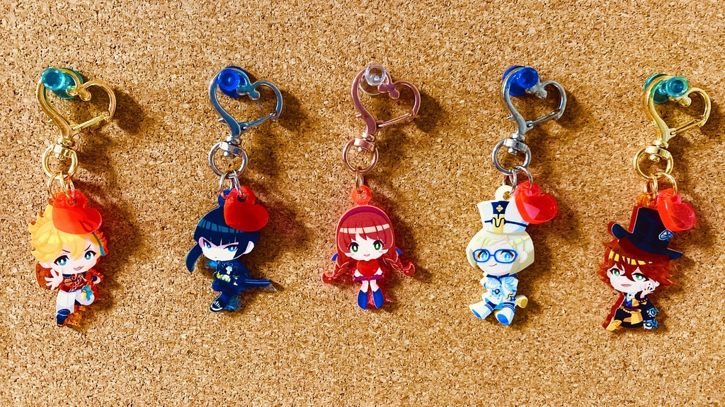 オトメ勇者　カラーアクリルキーホルダー