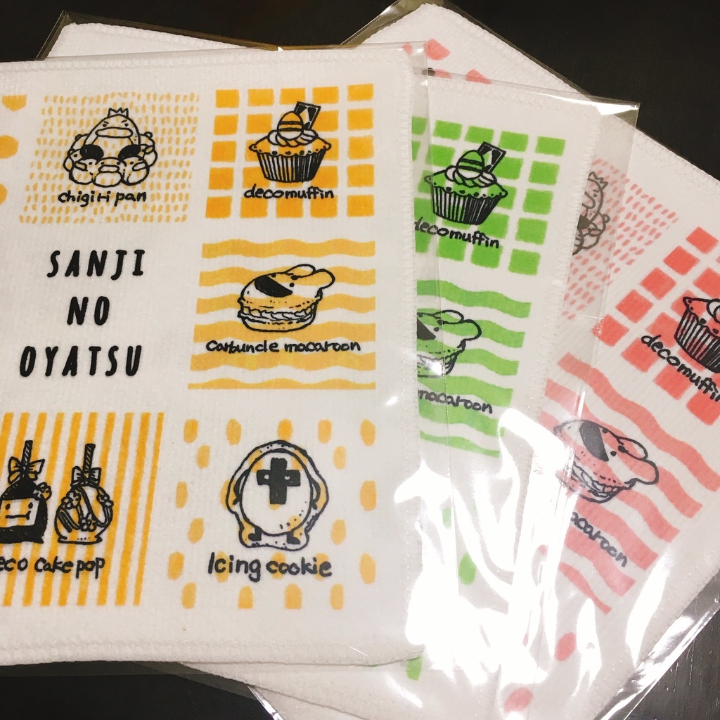 SANJI NO  OYATSU タオルハンカチ