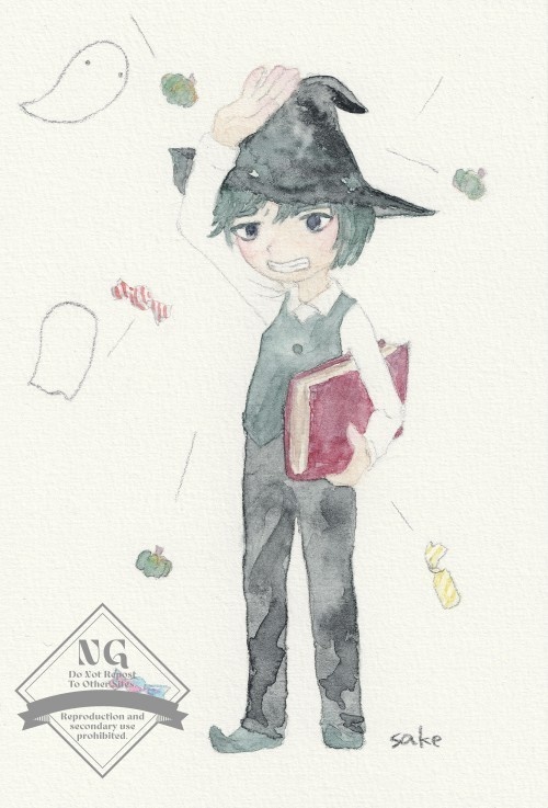 ドローイング原画 魔法使いの弟子シリーズ①②③④