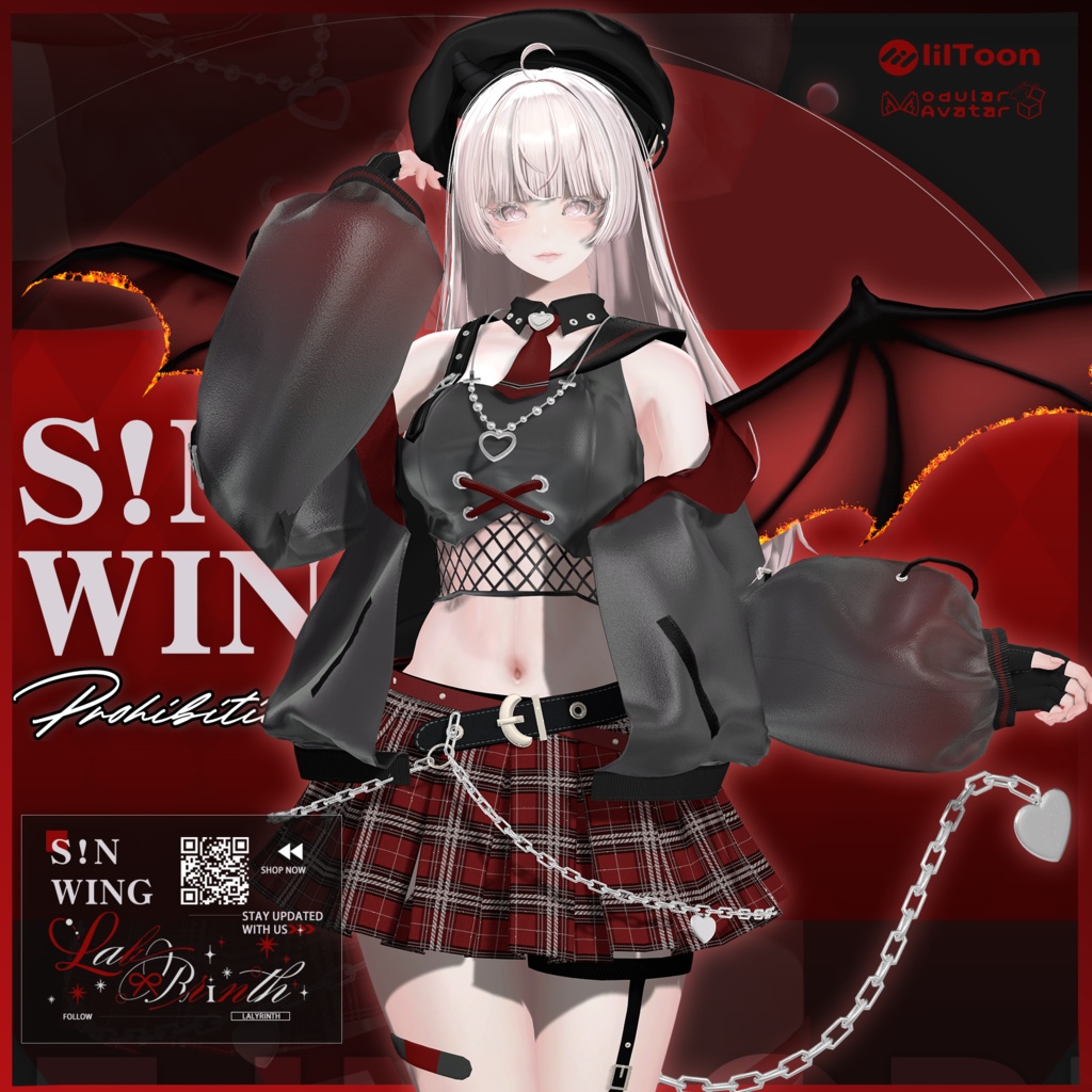 🎁Sale【12Avatar対応】✨S!N WING ✨