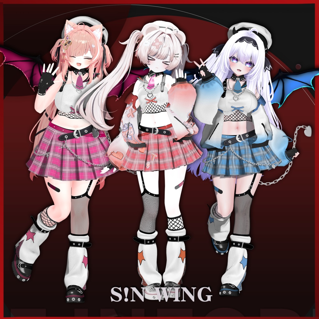 🎁Sale【12Avatar対応】✨S!N WING ✨