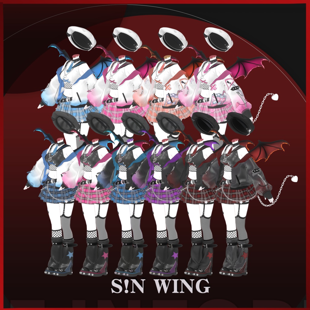 🎁Sale【12Avatar対応】✨S!N WING ✨