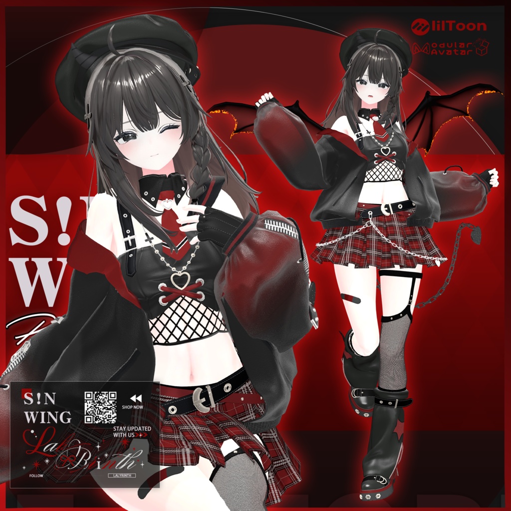 🎁Sale【12Avatar対応】✨S!N WING ✨