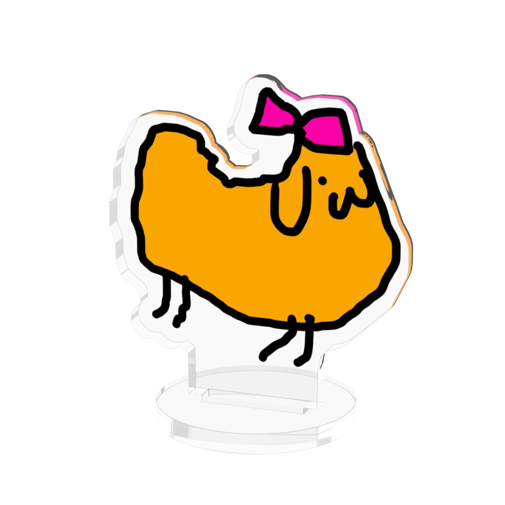 エビフライいぬ　アクリルスタンド　オリジナル