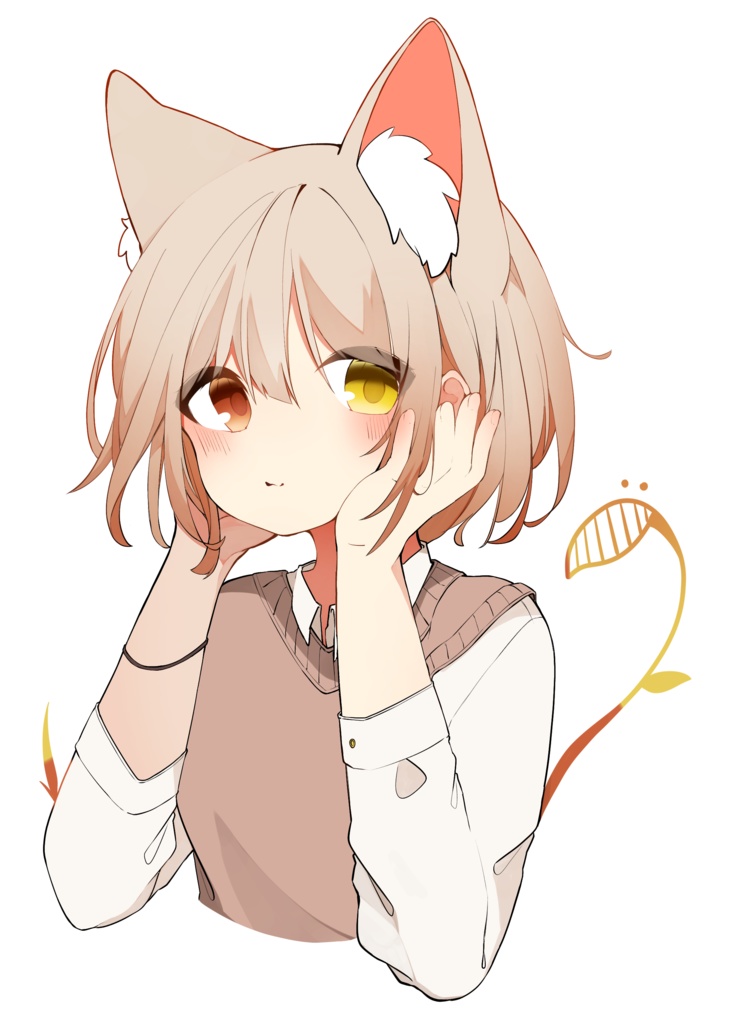 けもみみアクリルキーホルダー