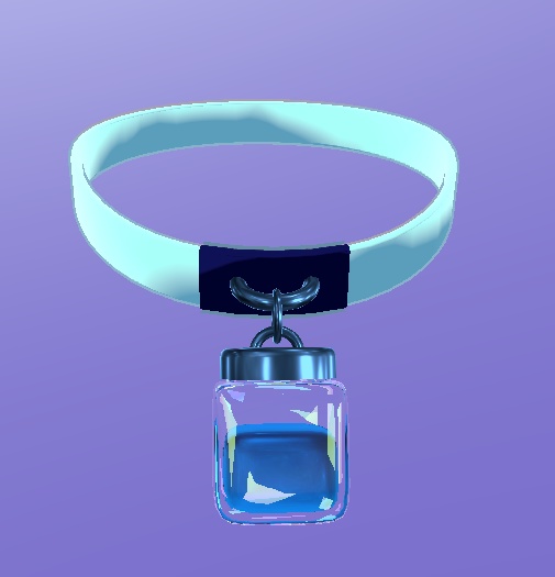 (無料!)小瓶付チョーカー