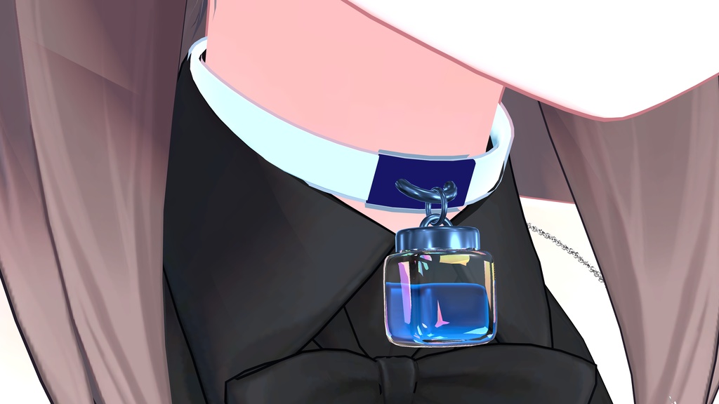 (無料!)小瓶付チョーカー