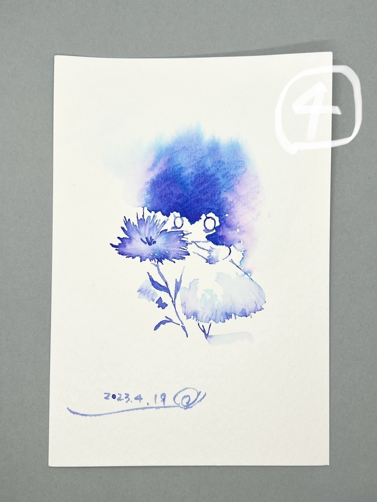 綿毛ちゃんドローイング原画