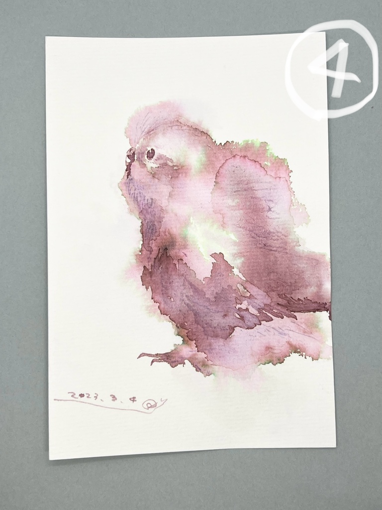 鳥さんいろいろ原画