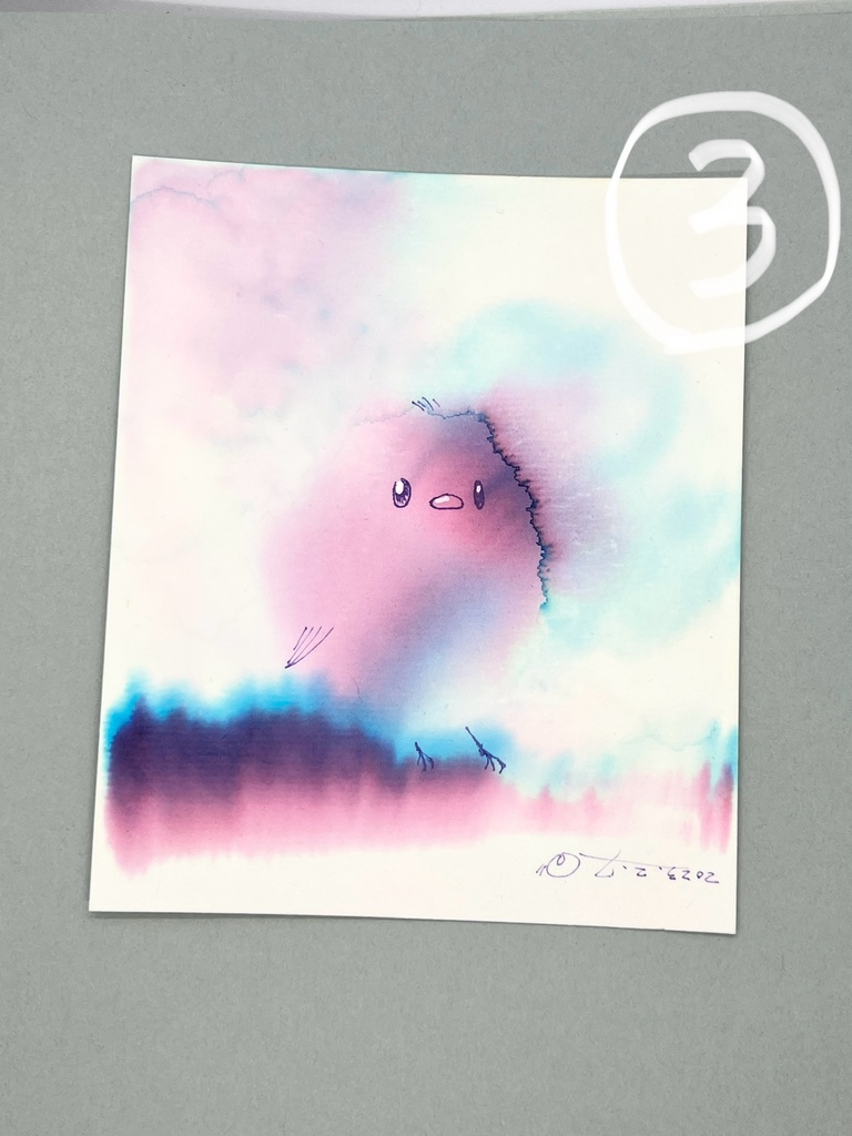 鳥さんいろいろ原画