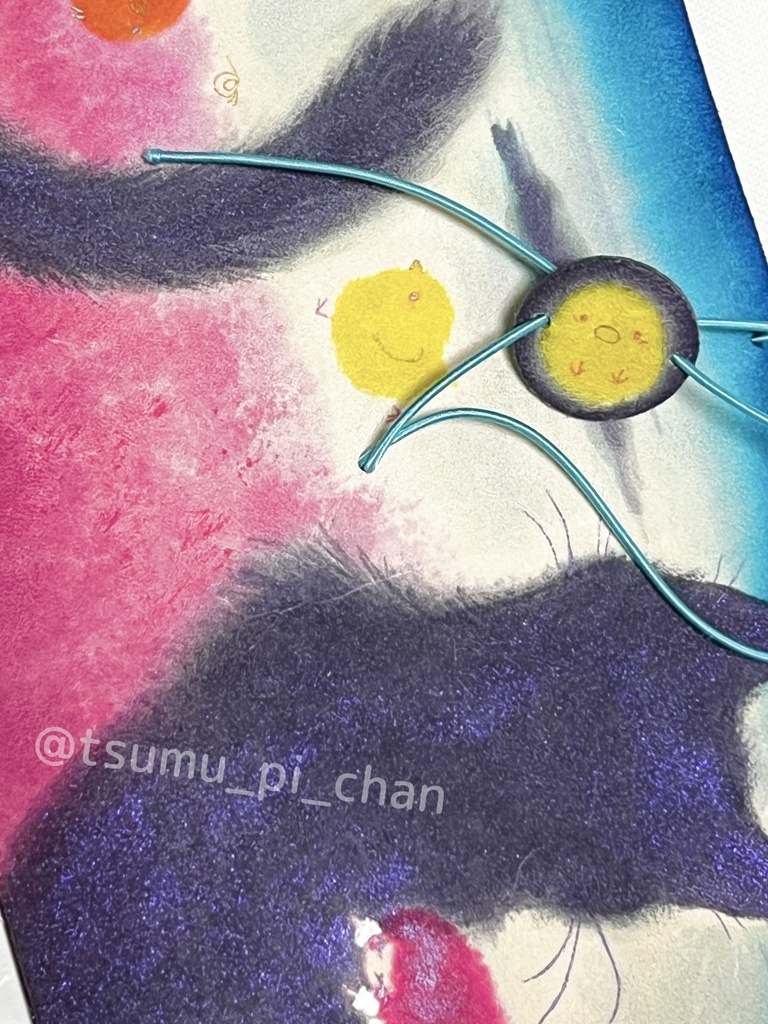 革のひとおりノート「ねこふわふわ」