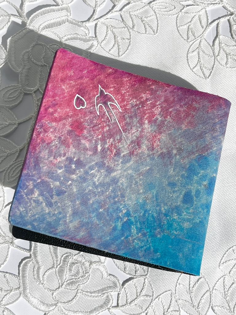 折り返せる手帳・M5スクエア「金の指輪」