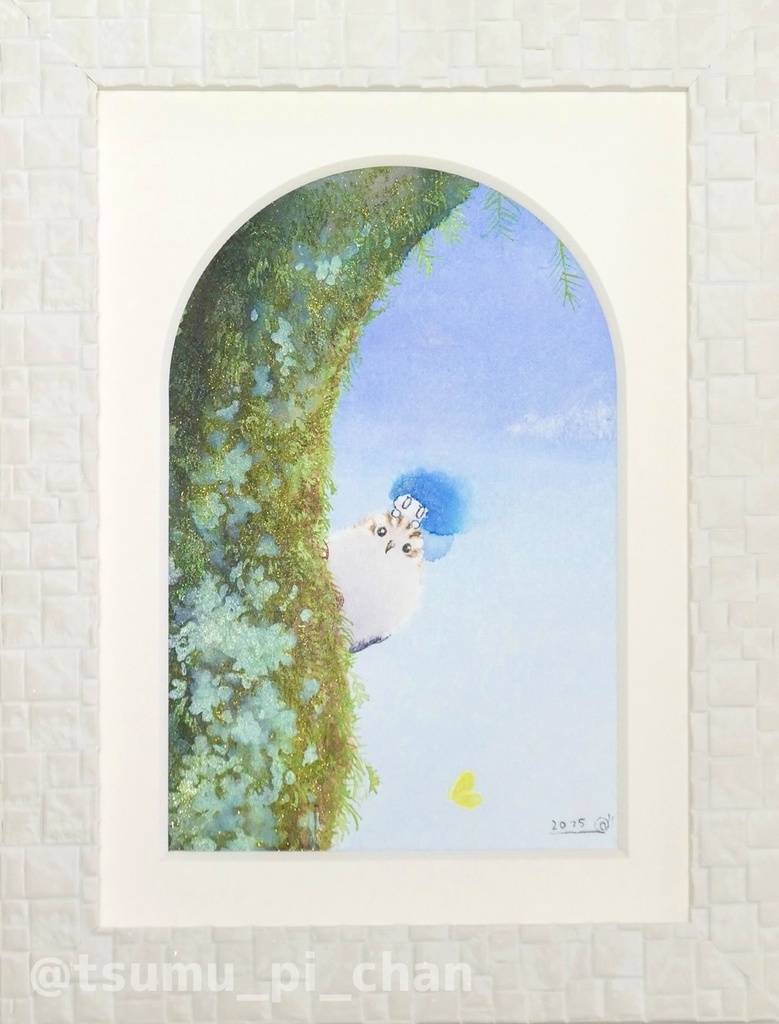 額装原画「みなみかぜ」