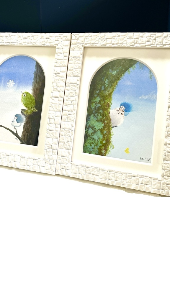 額装原画「みなみかぜ」