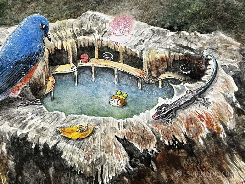 額装原画「ゆ」