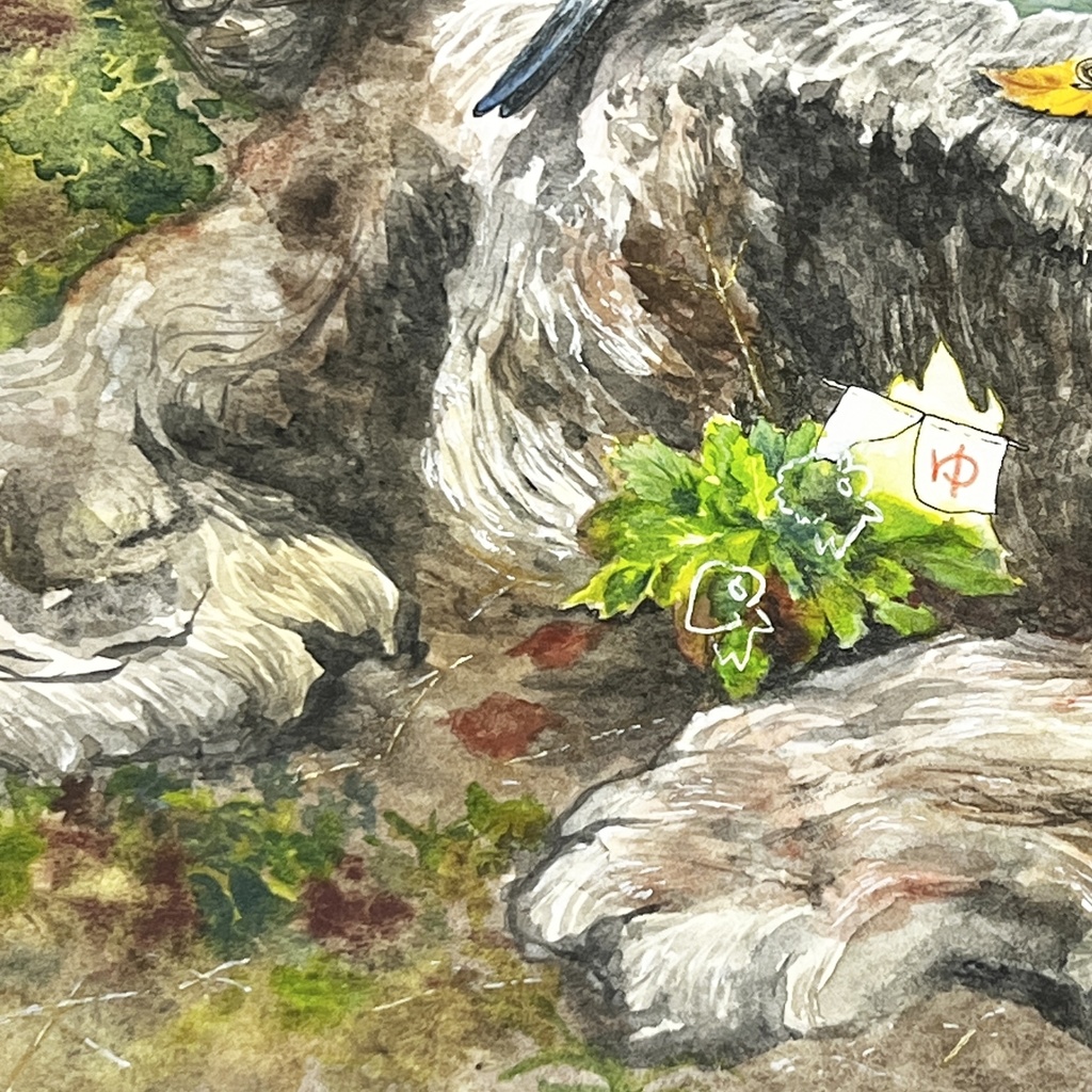 額装原画「ゆ」