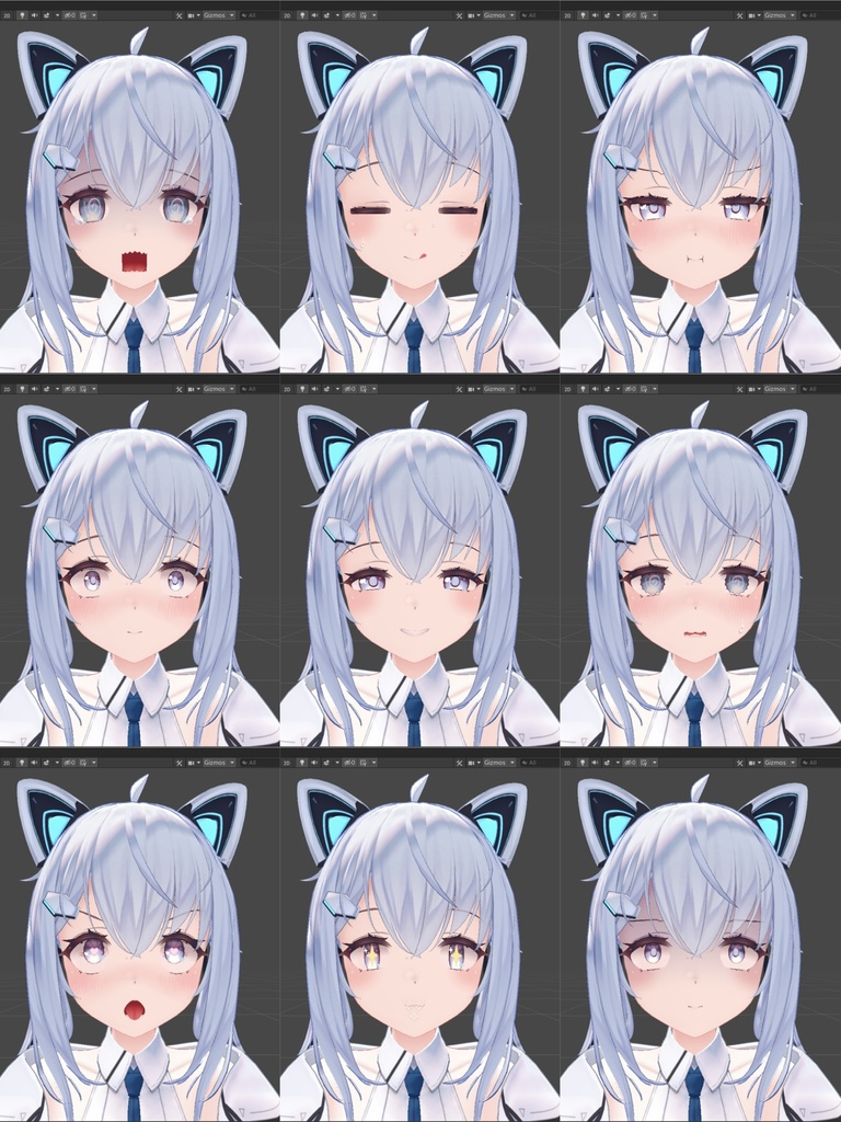 Touch Feedback System for Sapphy 撫でると表情が変わる!