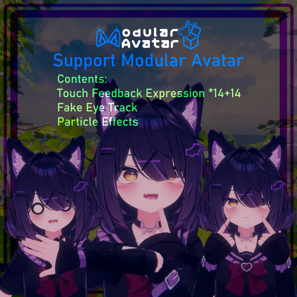 Touch Feedback System for Chocolat 撫でると表情が変わる!