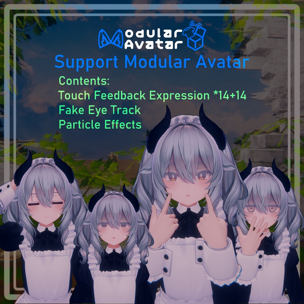 Touch Feedback System for Milltina 撫でると表情が変わる!