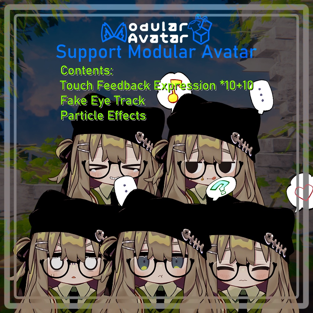 Touch Feedback System for Kipfel 撫でると表情が変わる!