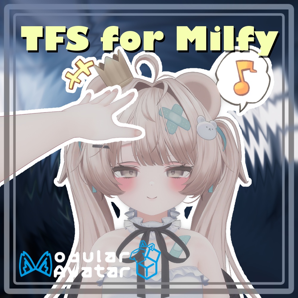 Touch Feedback System for ミルフィMilfy 撫でると表情が変わる!