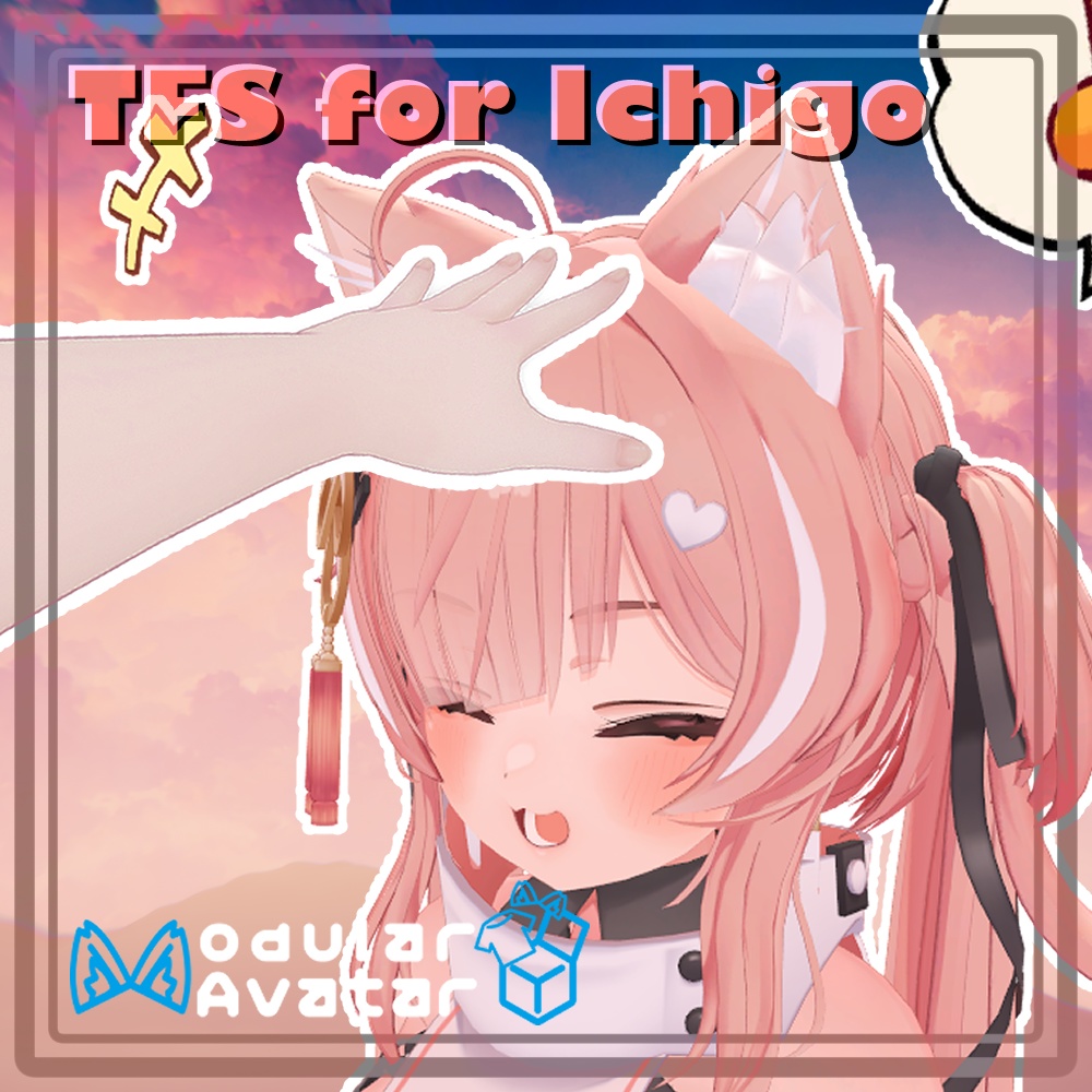 Touch Feedback System for イチゴIchigo 撫でると表情が変わる!