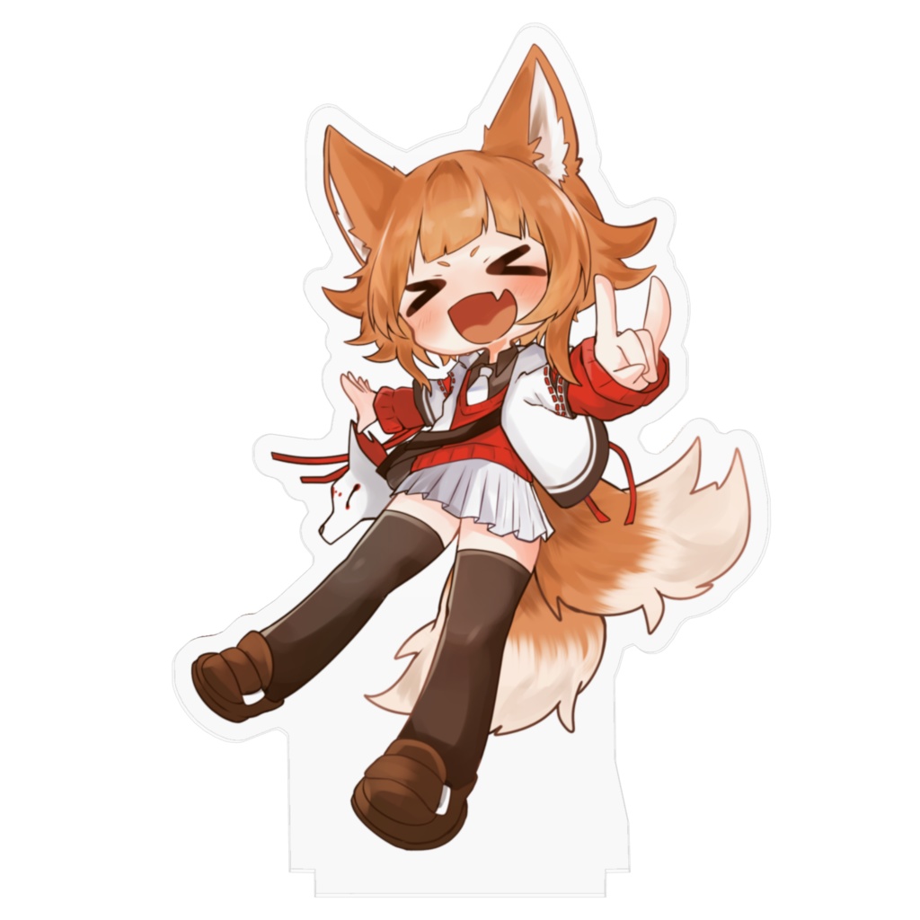 羽坂あかね にぱー☆ver.作画:宇依ケイト様