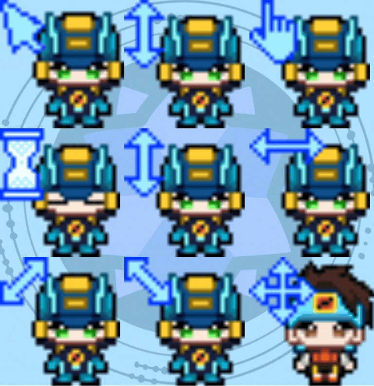 ロックマンエグゼマウスカーソル(CCS21配布)
