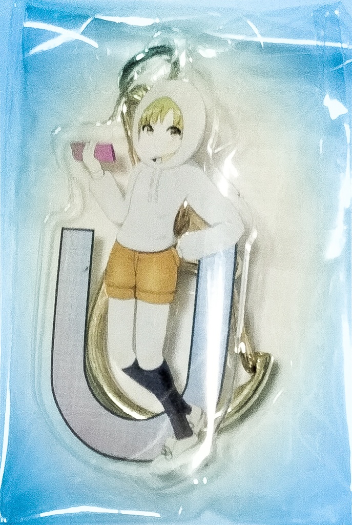U(遊)アクリルキーホルダーA(風船ガム)
