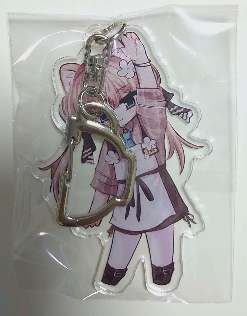 アクリルキーホルダー【マヌカ】ティーカップ型ナスカン