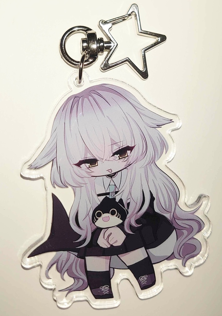 アクリルキーホルダー【ルルネ】星型ナスカン　