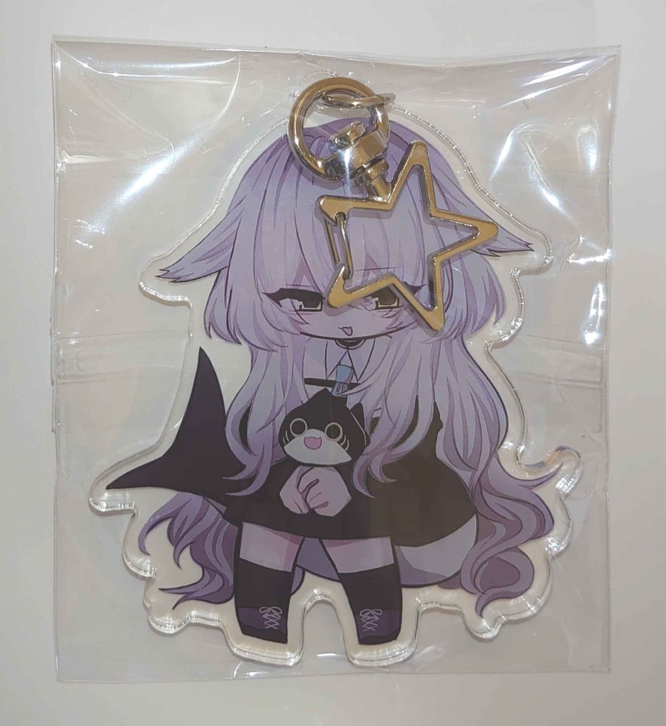 アクリルキーホルダー【ルルネ】星型ナスカン