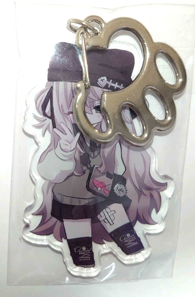 アクリルキーホルダー【キプフェル】肉球型ナスカン