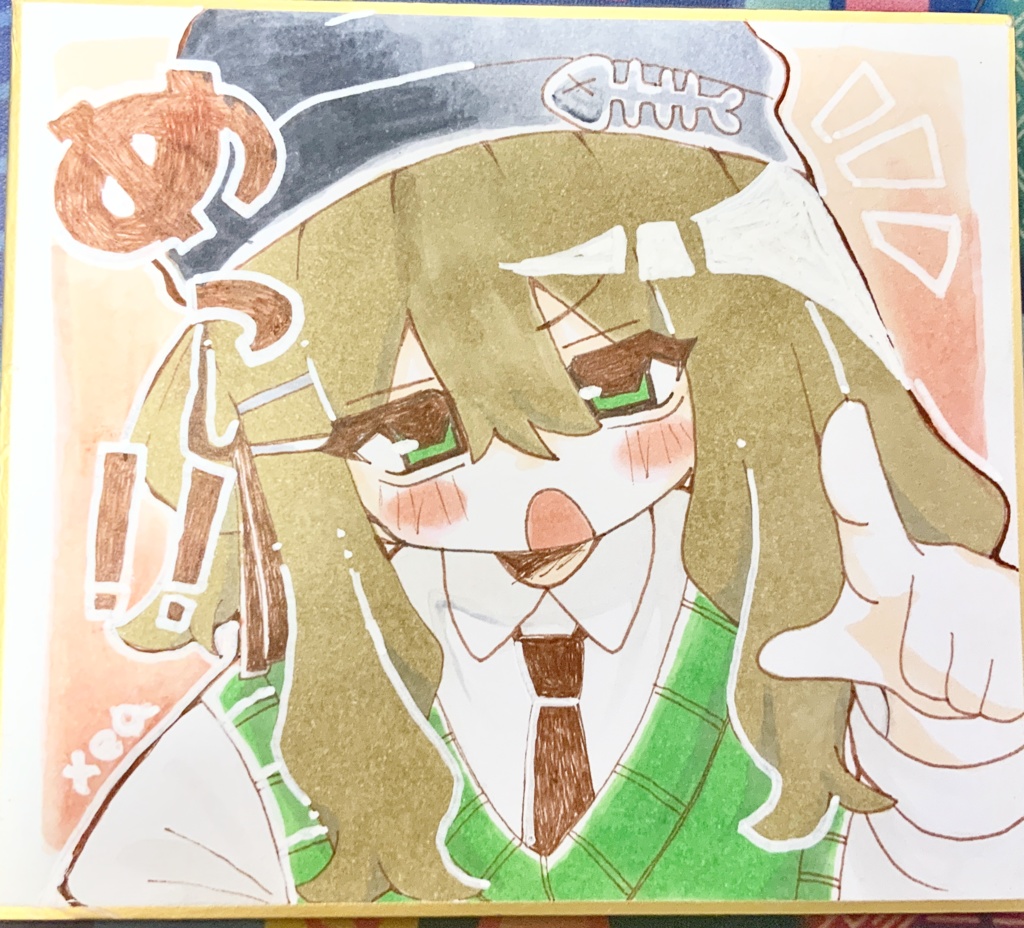 【キプフェル】直筆ミニ色紙