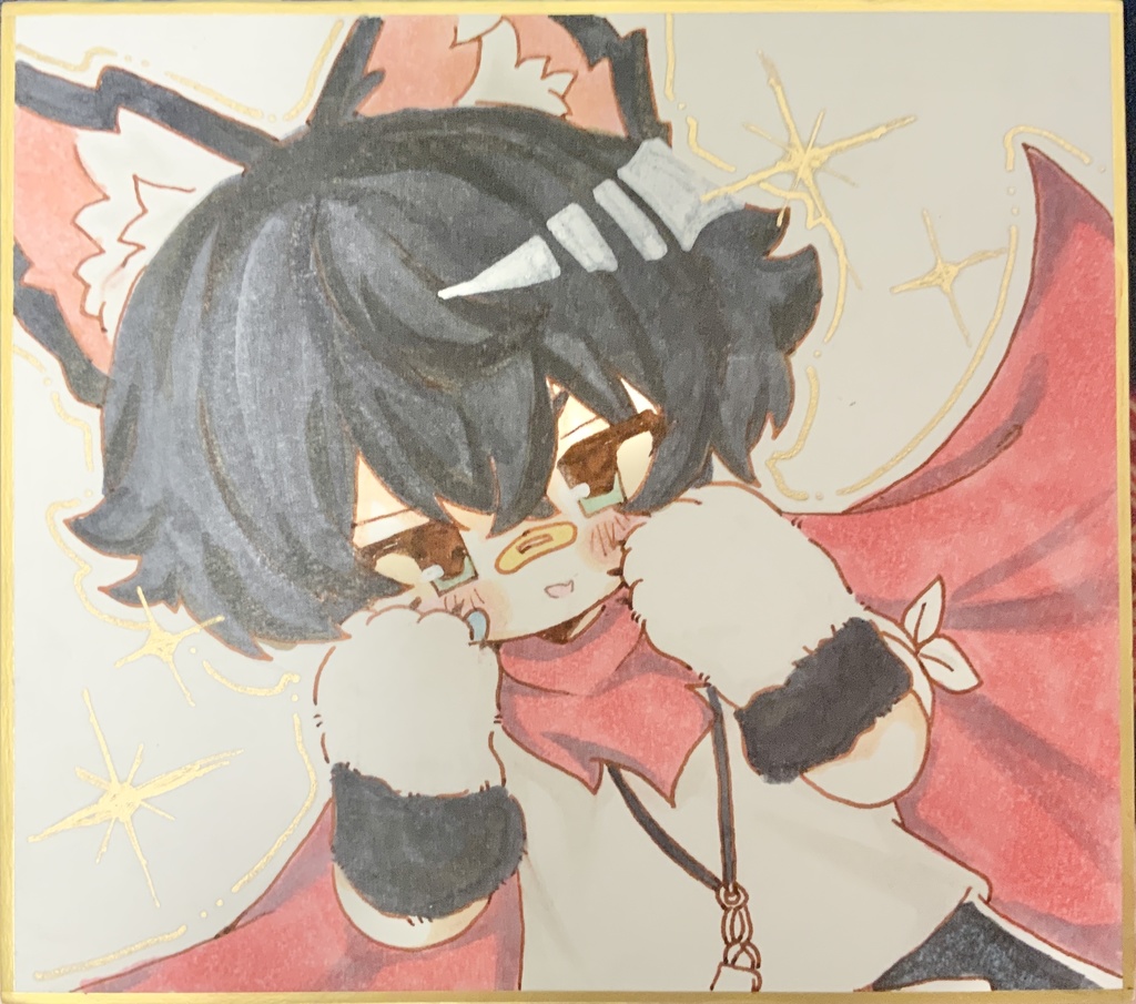 【リルレオ】直筆ミニ色紙